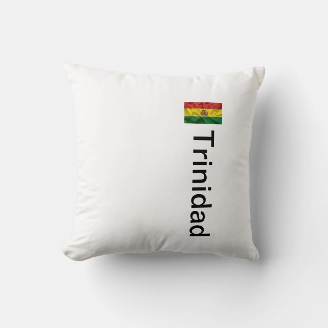 Almohada Trinidad Throw Pillow (Front)