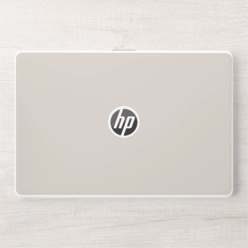 Almond Beige HP Laptop Skin