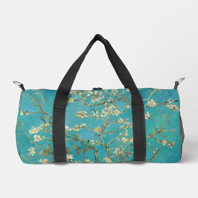 Almond Blossom, 1890 by Vincent van Gogh Duffle Bag (Front)