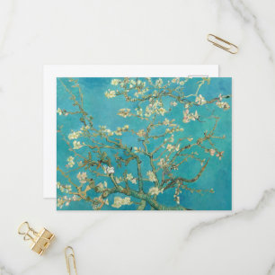 Almond Blossom, 1890 by Vincent van Gogh Invitation Postcard