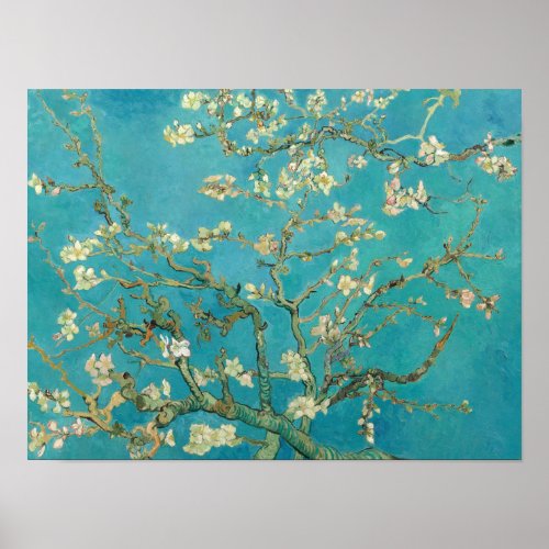 Almond Blossom 1890 by Vincent van Gogh Poster
