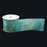 Almond Blossom, 1890 by Vincent van Gogh Satin Ribbon<br><div class="desc">Almond Blossom,  1890 by Vincent van Gogh. Flowering trees were special to van Gogh. They represented awakening and hope. He enjoyed them aesthetically and found joy in painting flowering trees.</div>