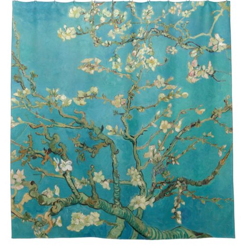 Almond Blossom 1890 by Vincent van Gogh Shower Curtain