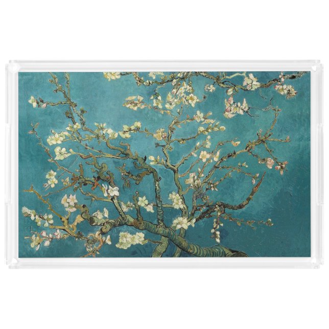 Almond Blossom Acrylic Tray (Front)