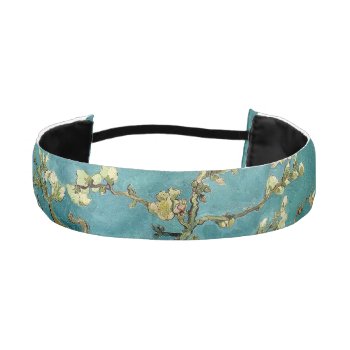 Almond Blossom Athletic Headband by vintage_gift_shop at Zazzle