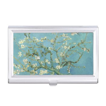 Almond Blossom By Van Gogh Fine Art Case For Business Cards by GalleryGreats at Zazzle