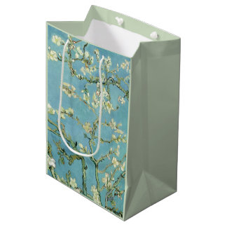Almond Blossom by Van Gogh Fine Art Medium Gift Bag