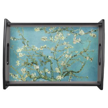 Almond Blossom By Van Gogh Fine Art Serving Tray by GalleryGreats at Zazzle