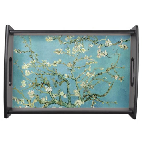 Almond Blossom by Van Gogh Fine Art Serving Tray