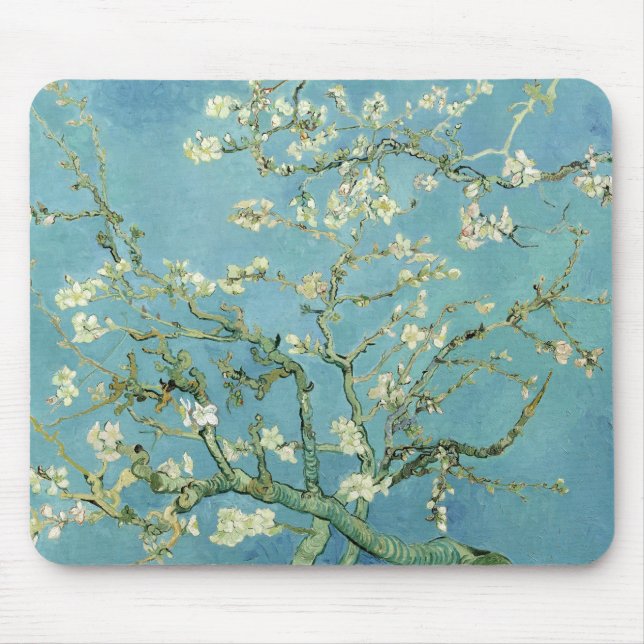 Almond Blossom by Van Gogh Mouse Pad (Front)