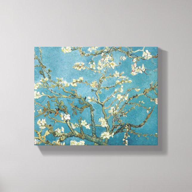 Almond Blossom by Vincent Van Gogh Canvas Print (Front)