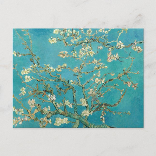 Almond Blossom by Vincent van Gogh Holiday Postcard (Front)