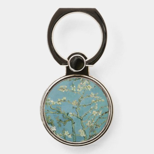 Almond Blossom by Vincent van Gogh Phone Ring Stand