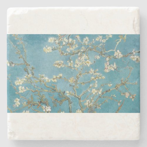 Almond Blossom by Vincent van Gogh Stone Coaster