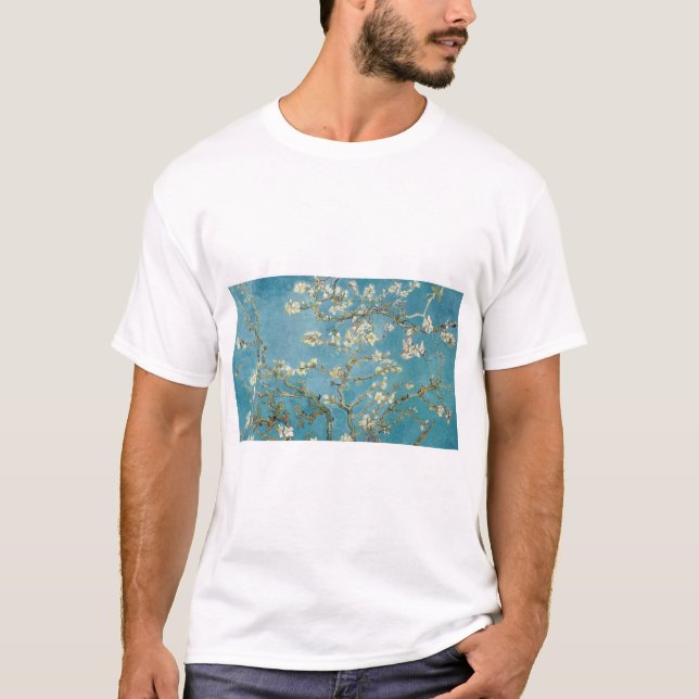 Almond Blossom by Vincent van Gogh T-Shirt (Front)