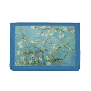 Almond blossom by Vincent Van Gogh Trifold Wallet