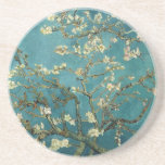 Almond Blossom Coaster<br><div class="desc">Almond Blossom by Vincent van Gogh Coaster Almond Blossom was painted in 1890 in honor of a special event in Vincent's life. On January 31, Vincent's brother Theo and his wife Johanna had a son, and they named him Vincent Willem. Vincent painted this branch of blossoming almond in celebration of...</div>