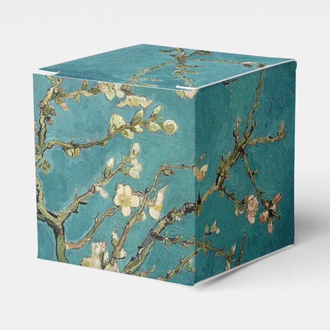 Almond Blossom Favor Boxes (Front Side)