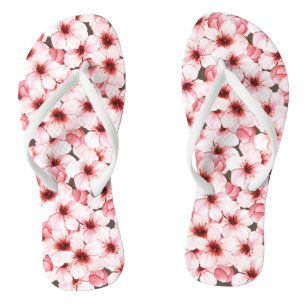 Almond Blossom Flip Flops