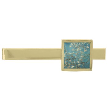 Almond Blossom Gold Finish Tie Bar by vintage_gift_shop at Zazzle