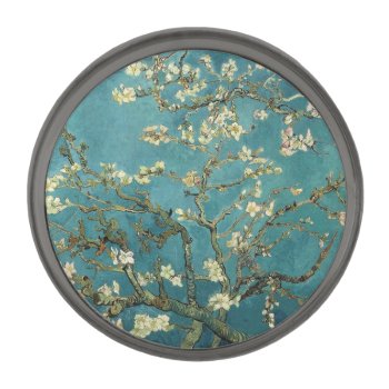Almond Blossom Gunmetal Finish Lapel Pin by vintage_gift_shop at Zazzle