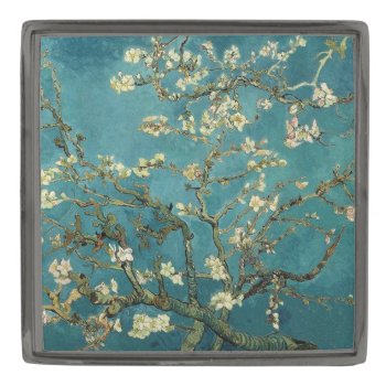Almond Blossom Gunmetal Finish Lapel Pin by vintage_gift_shop at Zazzle