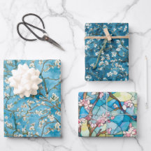 Almond Blossom inspired by Van Gogh Wrapping Paper