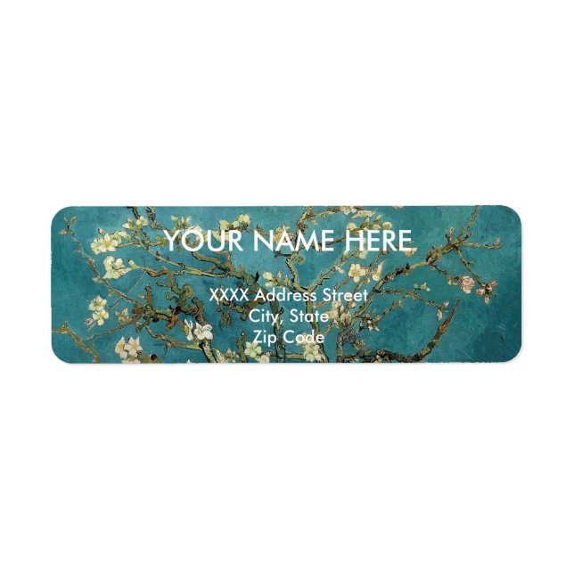 Almond Blossom Label (Front)
