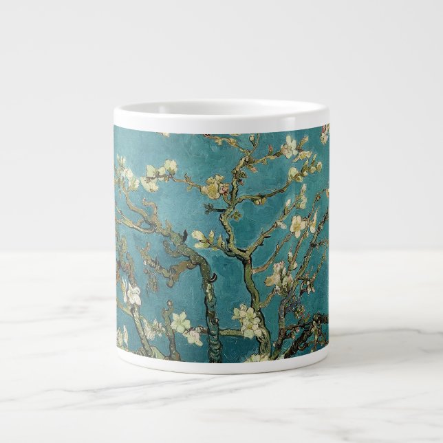 Almond Blossom Large Coffee Mug (Front)