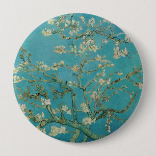Almond Blossom, Oil Painting, Vincent Van Gogh Button