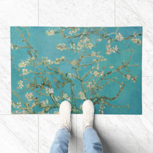 Almond Blossom, Oil Painting, Vincent Van Gogh Doormat