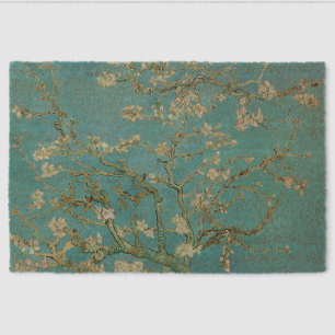 Almond Blossom, Oil Painting, Vincent Van Gogh Fiber Doormat