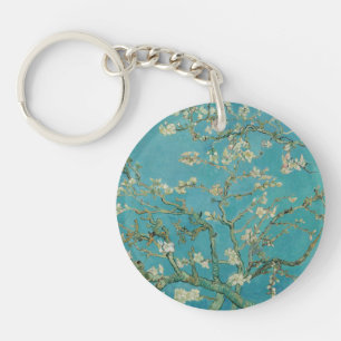 Almond Blossom, Oil Painting, Vincent Van Gogh Keychain