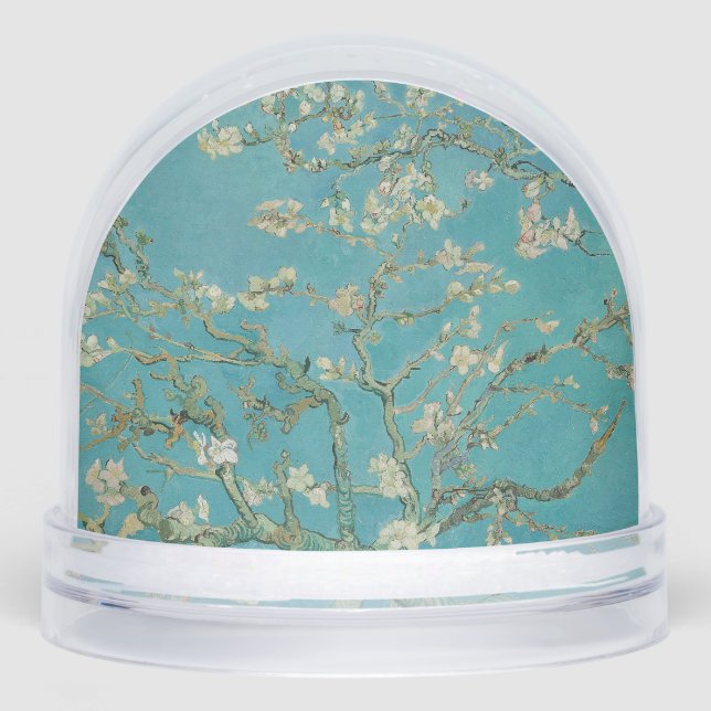 Almond Blossom, Oil Painting, Vincent Van Gogh Snow Globe (Front)