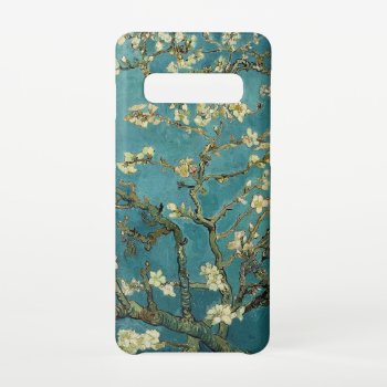Almond Blossom Samsung Galaxy S10 Case by vintage_gift_shop at Zazzle