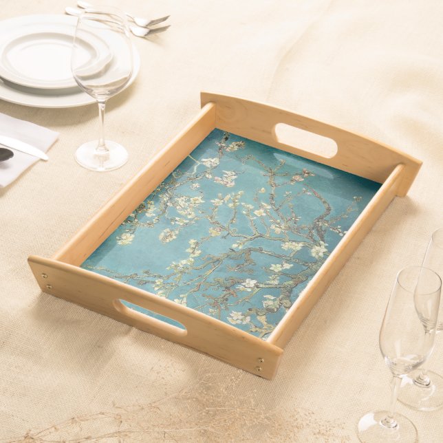 Almond Blossom Serving Tray (Front)