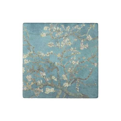 Almond Blossom Stone Magnet