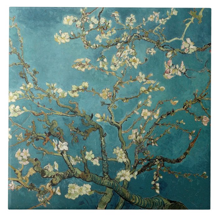 Almond Blossom Tile