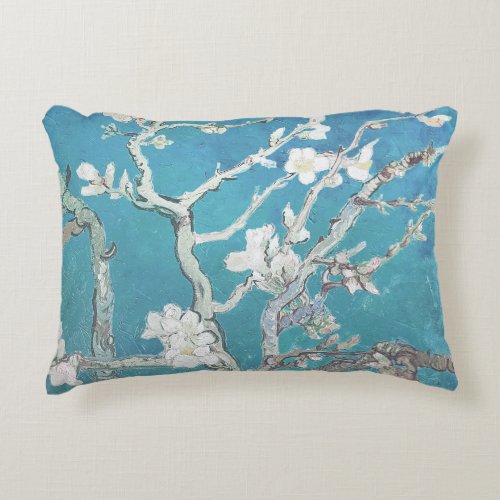 Almond Blossom Van Gogh Accent Pillow