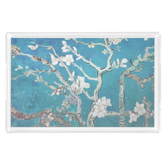 Almond Blossom Van Gogh Art   Acrylic Tray (Front)