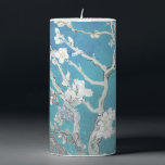Almond Blossom Van Gogh Art  Pillar Candle<br><div class="desc">Almond Blossom Vincent Van Gogh artwork</div>