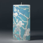 Almond Blossom Van Gogh Art  Pillar Candle<br><div class="desc">Almond Blossom Vincent Van Gogh artwork</div>
