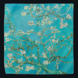 Almond Blossom Van Gogh Bandana<br><div class="desc">Vintage painting reprodution of Almond Blossom by Vincent van Gogh,  1890. It features the blossoming almond tree branches against the sky. Almond trees bloom early in the spring and symbolize the start of new life. Van Gogh made this painting as a gift for his newborn nephew.</div>