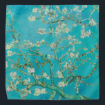 Almond Blossom Van Gogh Bandana<br><div class="desc">Vintage painting reprodution of Almond Blossom by Vincent van Gogh,  1890. It features the blossoming almond tree branches against the sky. Almond trees bloom early in the spring and symbolize the start of new life. Van Gogh made this painting as a gift for his newborn nephew.</div>