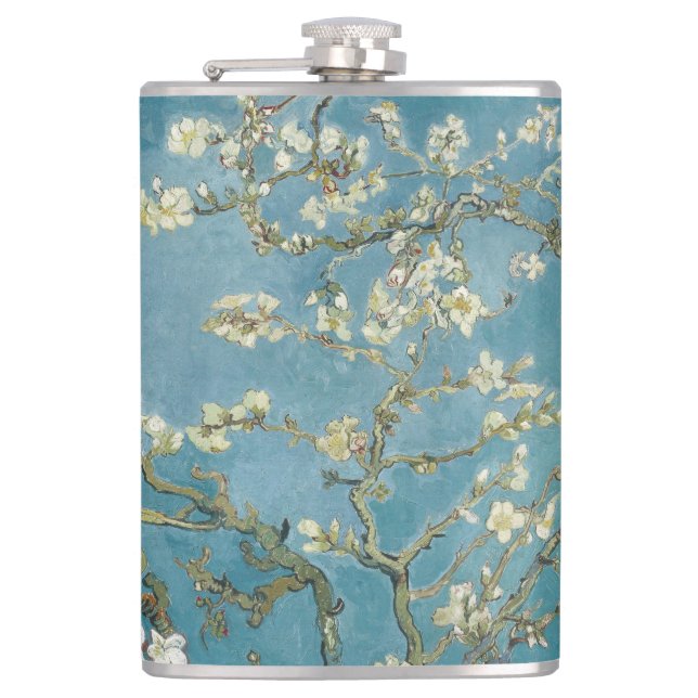 Almond Blossom Van Gogh Flask (Front)