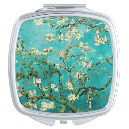 Almond Blossom Van Gogh Master Painting Compact Mirror