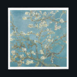 Almond Blossom Van Gogh Napkins<br><div class="desc">Almond Blossoms is a group of several paintings made in 1888 and 1890 by Vincent van Gogh in Arles and Saint-Rémy, southern France of blossoming almond trees. Flowering trees were special to van Gogh. They represented awakening and hope. He enjoyed them aesthetically and found joy in painting flowering trees. The...</div>