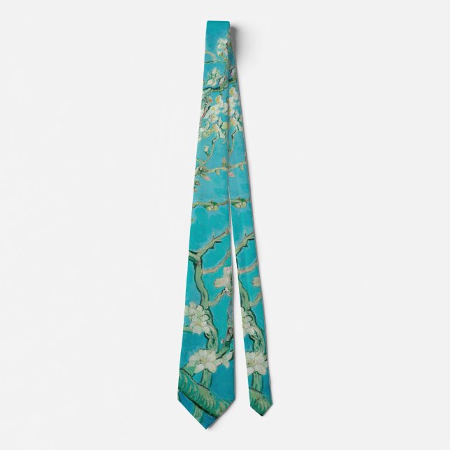 Almond Blossom Van Gogh Neck Tie (Front)