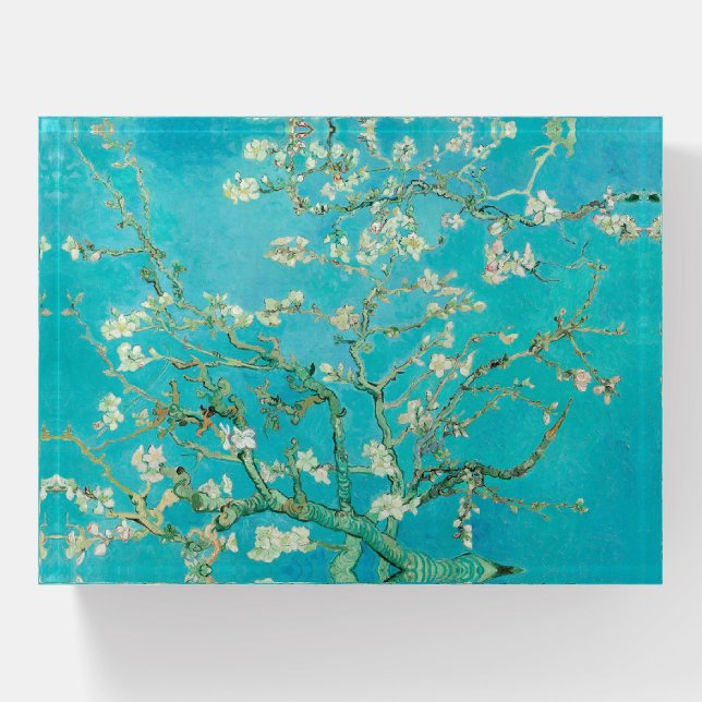 Almond Blossom Van Gogh Paperweight (Front)