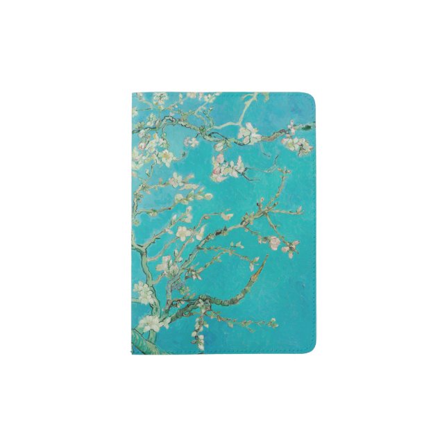 Almond Blossom Van Gogh Passport Holder (Front)